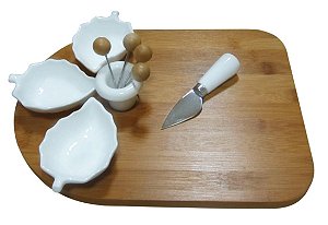 JG DE PETISQUEIRAS COM 10 PEÇAS EM PORCELANA