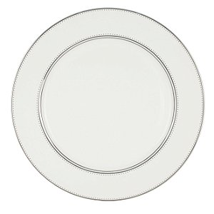 JG 6 PRATOS PARA SOBREMESA PLATINUM BEADS NEW BONE CHINA