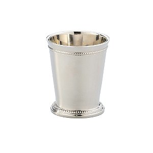 VASO DE LATÃO NIQUELADO 7x8,5cm