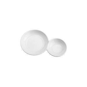 PETISQUEIRA DE PORCELANA NEW BONE TORONTO 16,5x10x2cm