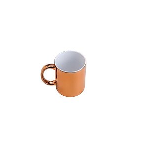 CANECA DE PORCELANA LUMINUS BRONZE 325ml C/CAIXA DE PRESENTE