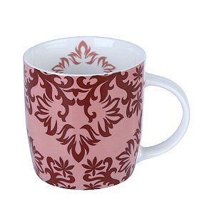 CANECA DE PORCELANA PROVENCE ROSA 350ml