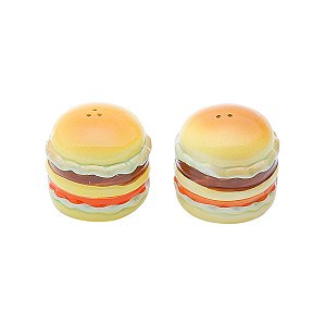 CJ SALEIRO E PIMENTEIRO DE CERÂMICA HAMBURGUER