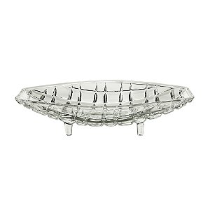 CENTRO DE MESA DE CRISTAL DELI 35x19x6,5cm