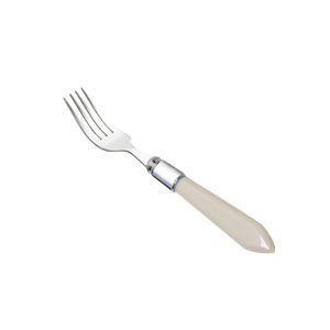 CJ 6 GARFOS SOBREMESA AÇO INOX CABO PLÁSTIC MOTHER CINZA 20c