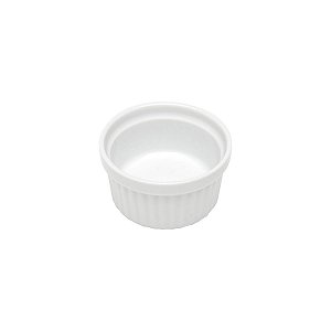 RAMEQUIM DE PORCELANA CLASSIC BRANCA 7x4cm
