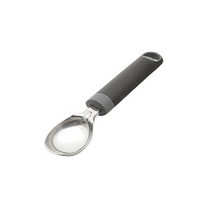 CONCHA P/SORVETE DE SILICONE PRETA 19,5x4cm