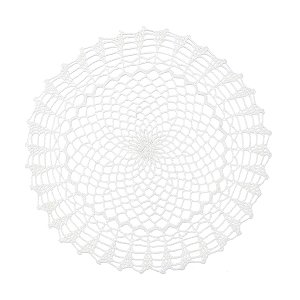 LUGAR AMERICANO DE PLÁSTICO CROCHÊ GEOMETRIC 38cm
