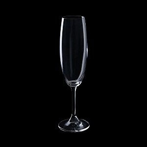 CJ 6 TAÇAS P/CHAMPAGNE  CRISTAL ECOLÓGICO KLARA/SYLVIA 220ml