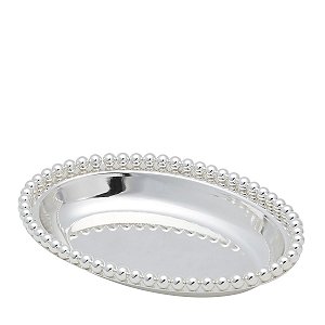 BANDEJA DE ZAMAC NIQUELADO BALLS 17,5x12x2,5cm