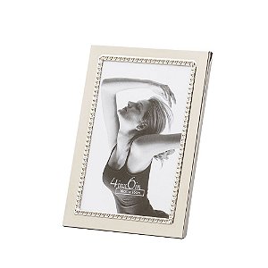 PORTA RETRATO DE AÇO LITTLE PEARL 10x15cm
