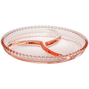 PETISQUEIRA CRISTAL PEARL ROSA 24cm