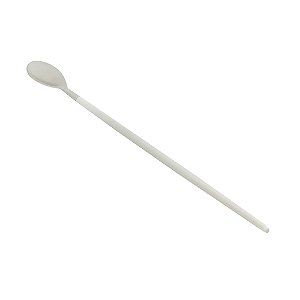 COLHER AÇO INOX BAILARINA KYOTO INOX/OFF WHITE 30cm
