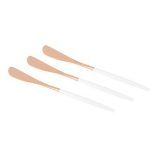 CJ 3 ESPÁTULAS AÇO INOX KYOTO ROSÉ GOLD/NUDE