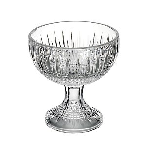 CENTRO DE MESA CRISTAL C/PÉ QUEEN 14x15cm