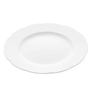PRATO RASO PORCELANA ADANA BRANCO 27cm