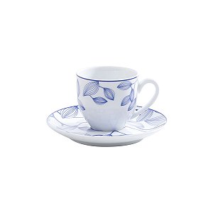 CJ 6 XÍCARAS CAFÉ PORCELANA C/PIRES LIMOGES AUTUMN 100ml