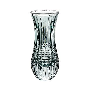 VASO CRISTAL QUEEN VERDE 6x4x15cm