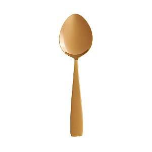 COLHER AÇO INOX P/SERVIR PISA ROSÉ GOLD