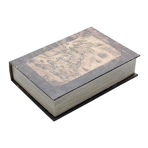 CJ 2 CAIXA LIVRO PLÁSTICO 30x21x7cm