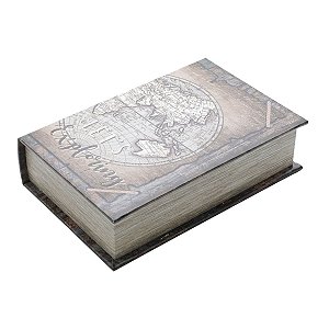 CAIXA LIVRO PLÁSTICO 27x18x7cm