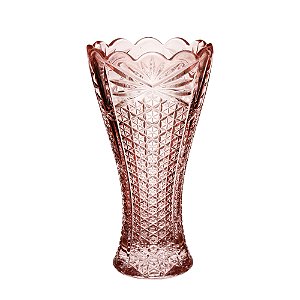 VASO CRISTAL PRINCESS ROSA 8x14cm