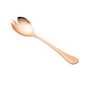 GARFO DE AÇO INOX P/SALADA PVD GENEVE ROSE