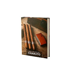 CAIXA LIVRO PAPEL RÍGIDO CHARUTOS 36x27x5cm