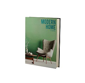 CAIXA LIVRO PAPEL RÍGIDO MODERN HOME 36x27x5cm