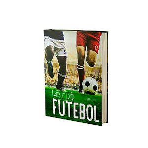 CAIXA LIVRO PAPEL RÍGIDO FUTEBOL 36x27x5cm
