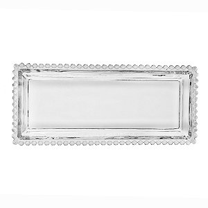 TRAVESSA CRISTAL PEARL 30x13x3cm