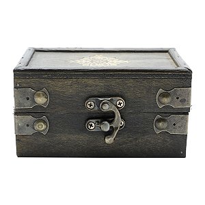 CAIXA MADEIRA DECORATIVA 12x8x7cm