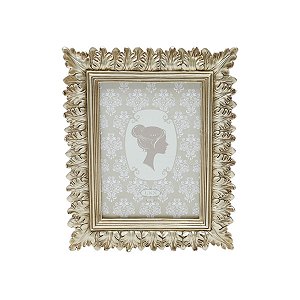 PORTA-RETRATO RESINA DOURADO 13x18cm