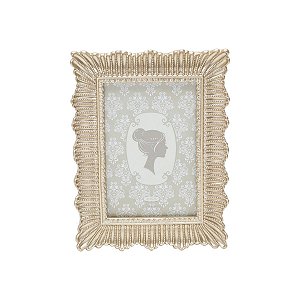 PORTA-RETRATO RESINA DOURADO 10x15cm