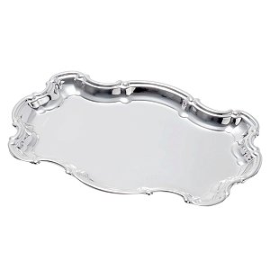 BANDEJA DE PRATA WINDSOR 23X15CM