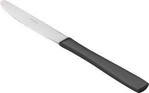 CJ 12 FACAS DE AÇO INOX P/MESA PVD BLACK PISA C/GIFT BOX