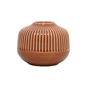 VASO DECORATIVO PORCELANA TERRACOTA 13x10cm