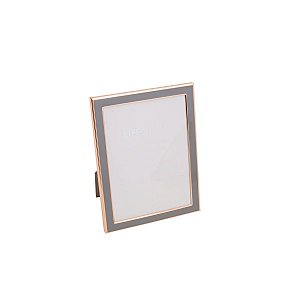 PORTA RETRATO DE PLÁSTICO CLEAN LINE ROSE GOLD 20X25cm