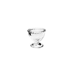 CJ 6 PORTA OVOS CRISTAL PEARL TRANSPARENTE 6,5X6cm