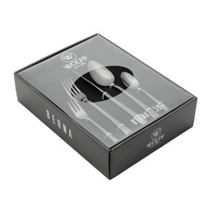 FAQUEIRO 30 PCS DE AÇO INOX PVD BLACK BERNA C/GIFT BOX