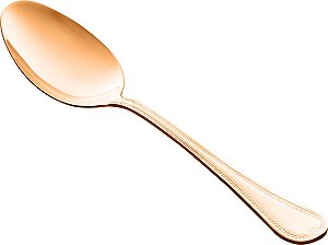 (UN) COLHER P/ARROZ PVD GENEVE ROSE GOLD