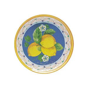 PRATO DE MELAMINA P/SOBREMESA LEMON 21,5cm