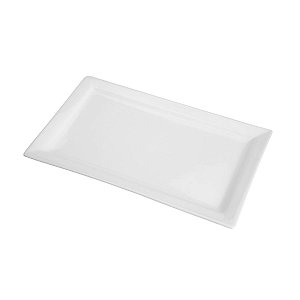 TRAVESSA DE PORCELANA RETANGULAR 56,5X38X3,8cm
