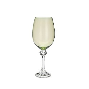 CJ 6 TAÇAS P/VINHO DE CRISTAL ECOLÓGICO ELISA KALE 450ml