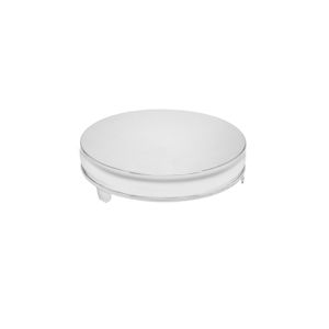 BOLEIRA DE PRATA C/CORDÃO CROISÉ 36CM