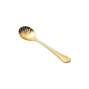 (UN) COLHER P/AÇÚCAR PVD DOURADO GENEVE