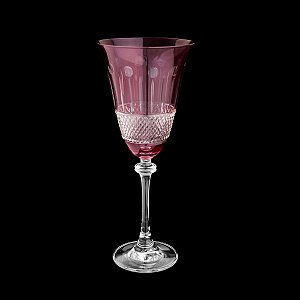 CJ 6 TAÇAS CHAMPAGNE CRISTAL ECOLÓG AMETHIST ALEXANDRA 350ML