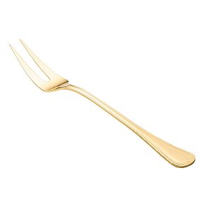 (UN) GARFO P/ASSADO PVD DOURADO GENEVE