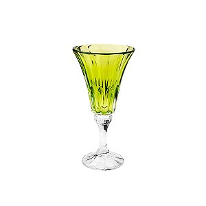 CJ 6 TAÇAS DE CRISTAL ECOLÓGICO P/ÁGUA WELLINGTON LIME 280ml
