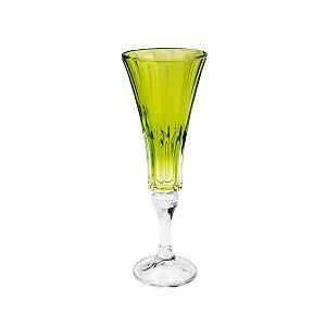 CJ 6 TAÇAS DE CRISTAL ECOLÓGICO P/CHAMPAGNE WELLINGTON LIME 180ml
